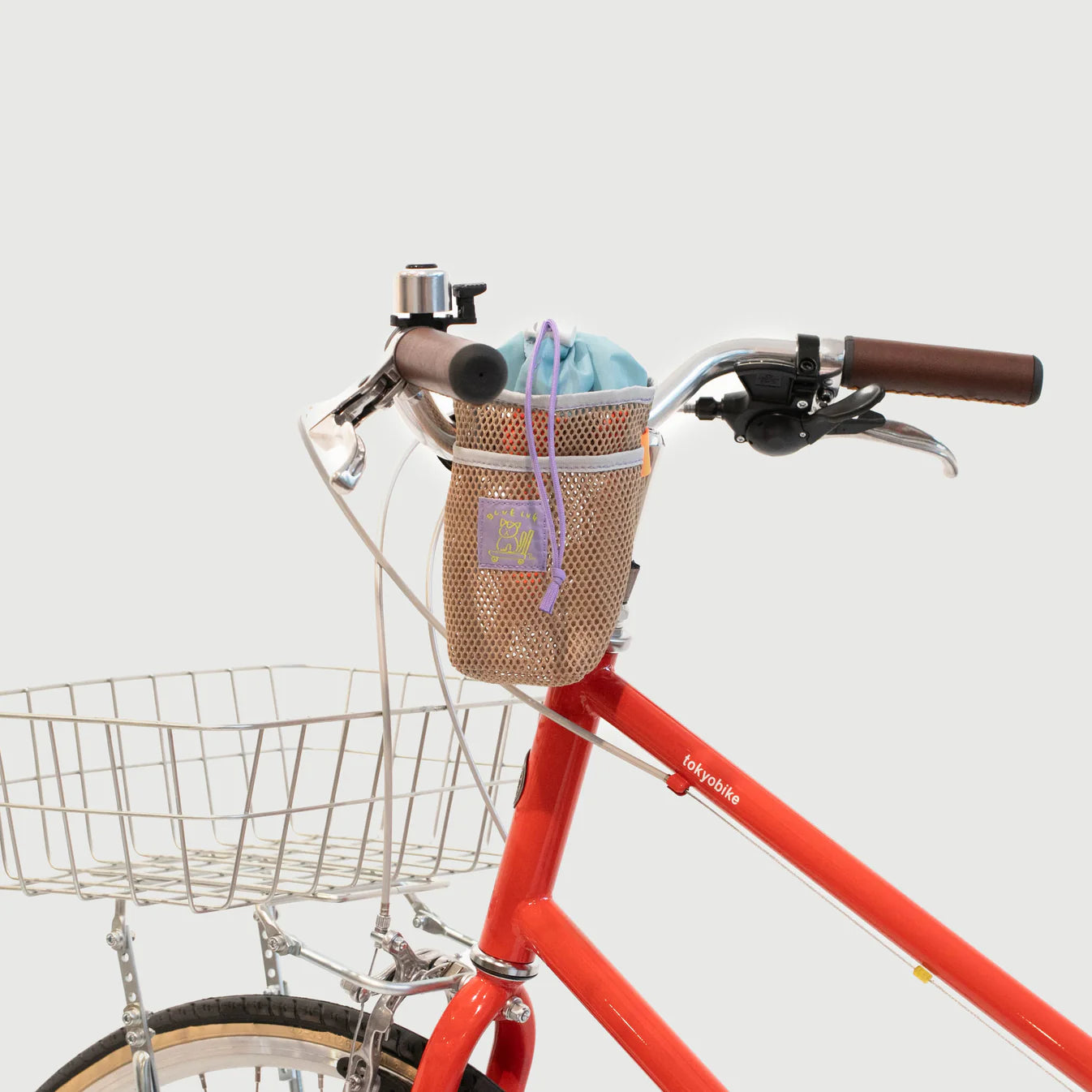 Blue Lug Mesh Stem Pouch
