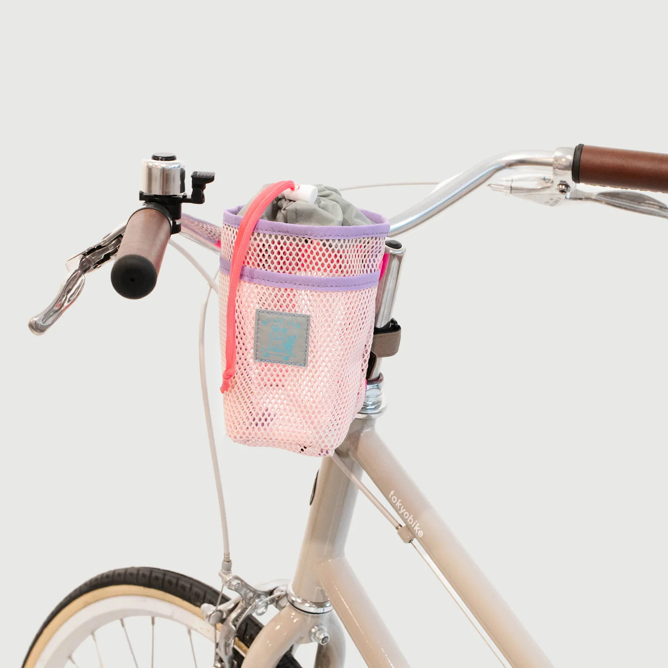 Blue Lug Mesh Stem Pouch