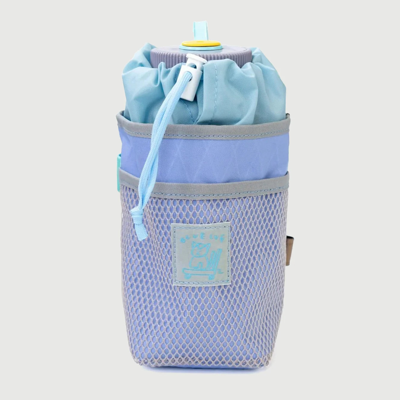 Blue Lug Mesh Stem Pouch