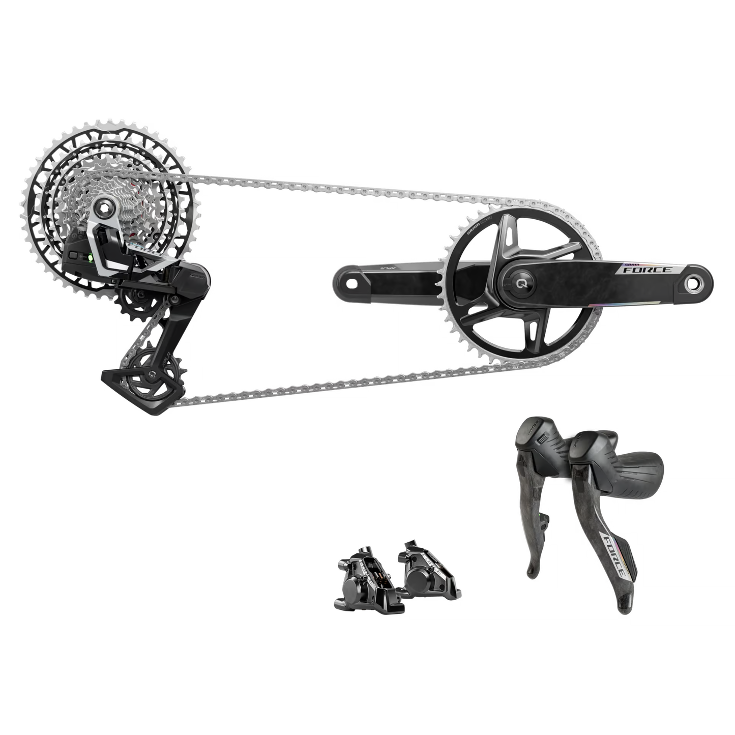 OPEN Build Kit SRAM Force XPLR AXS Powermeter+ Fizik