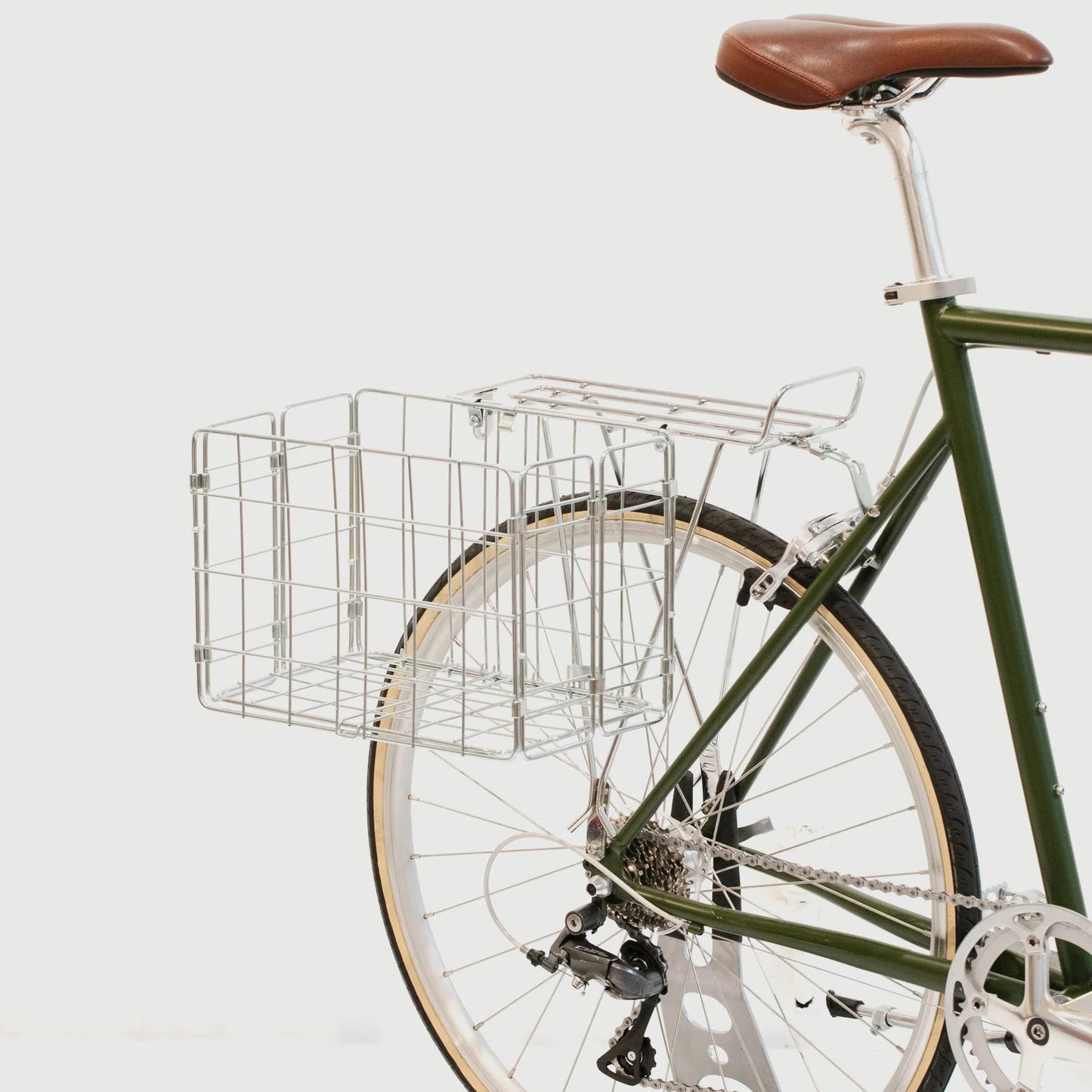 Wald Folding Basket - foldbar cykelkurv - DEMO
