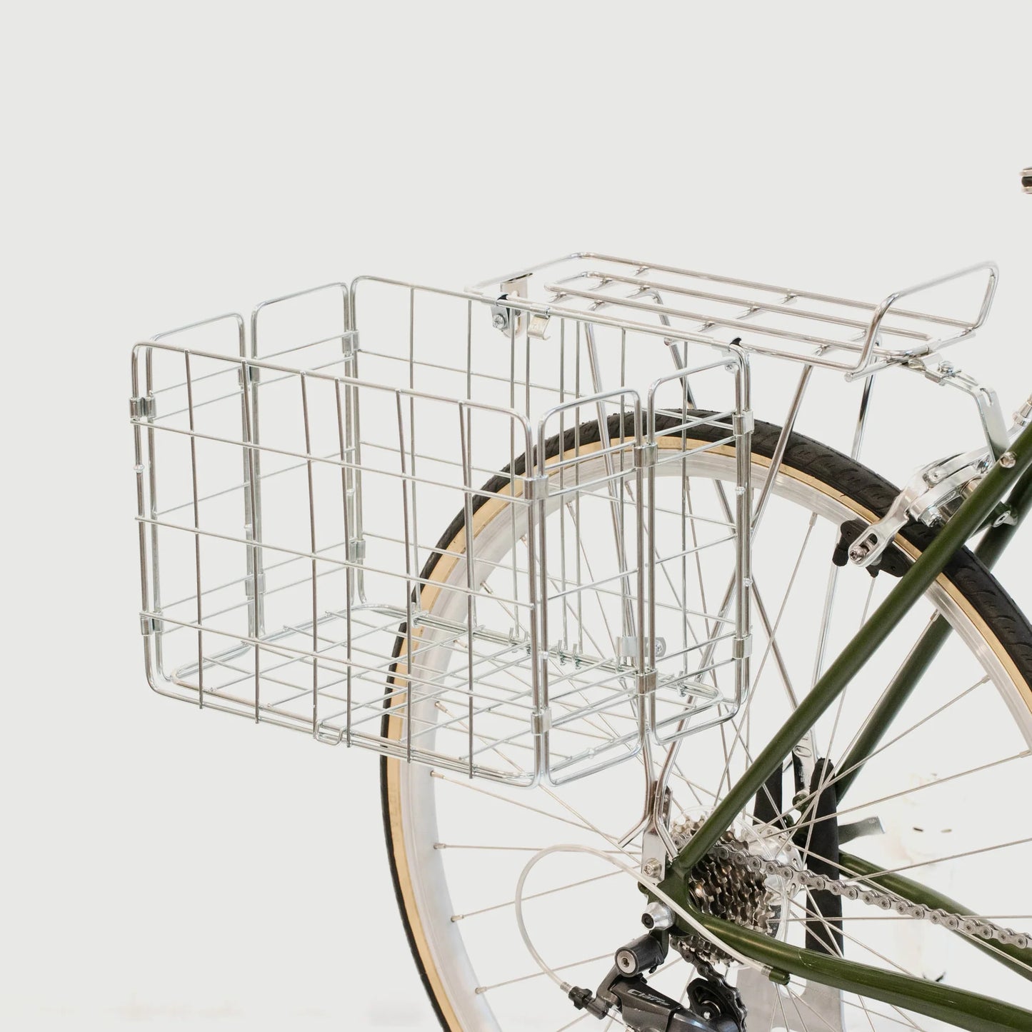 Wald Folding Basket - foldbar cykelkurv - DEMO