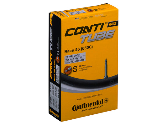 Continental slange 650C / 20-25-571 42 mm Racerventil