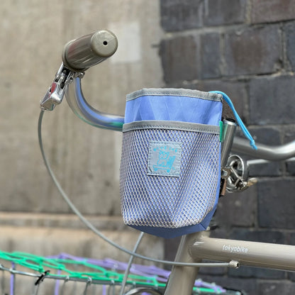 Blue Lug Mesh Stem Pouch