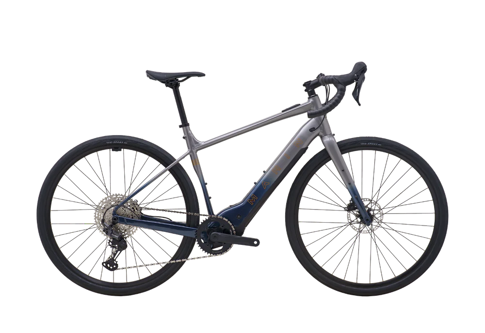 Marin Lombard E1 - Blue/charcoal - e-gravelbike