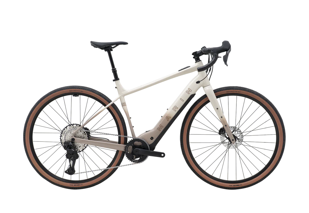 Marin Lombard E2 - White/grey - e-gravelbike