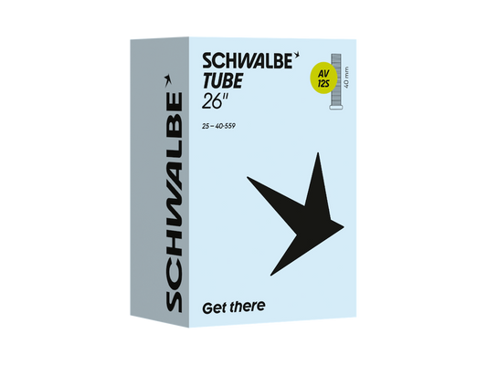 Schwalbe slange AV12S 26x1,00-1,50" Autoventil