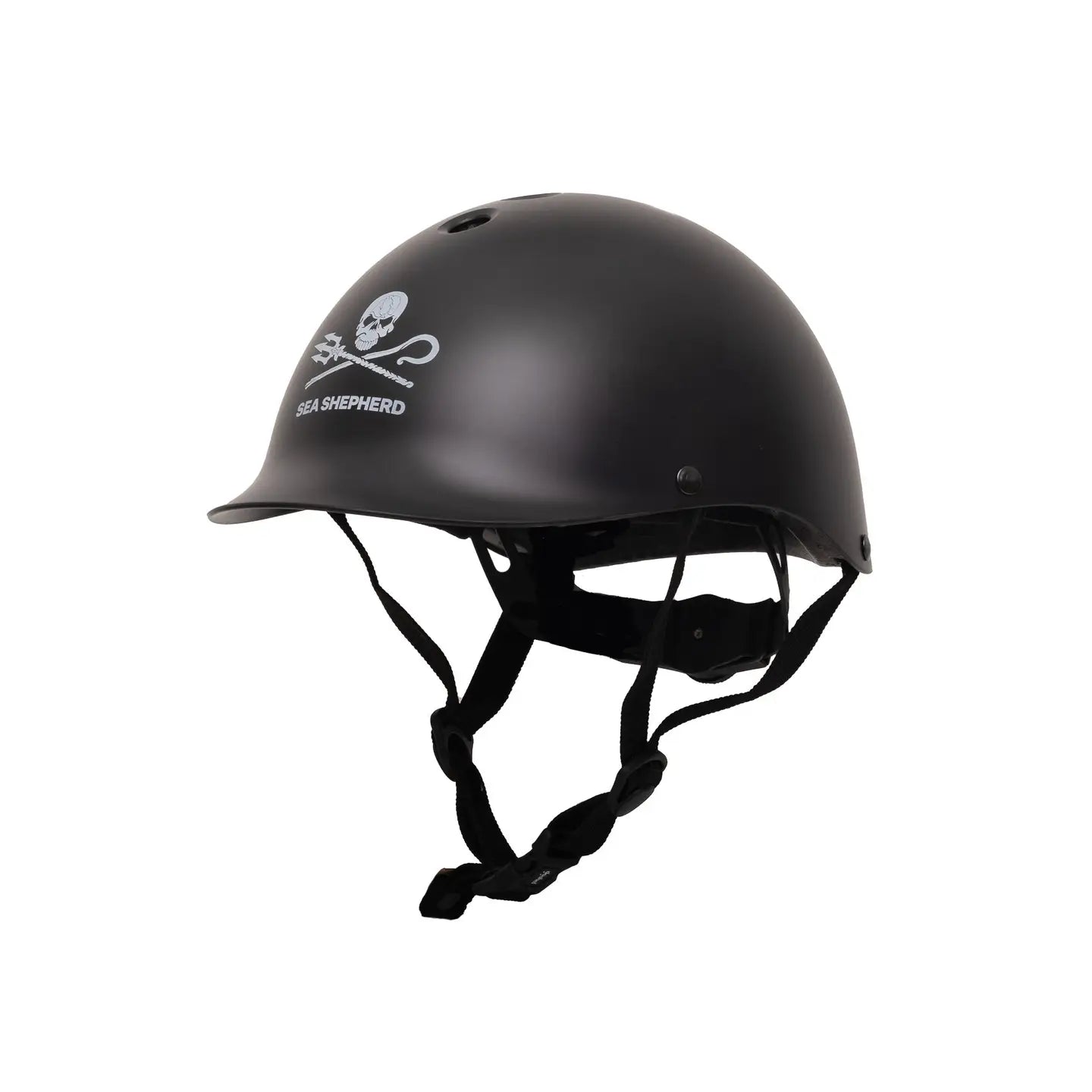 Dashel Kids Sea Shepherd cykelhjelm Jolly Roger Black - One size