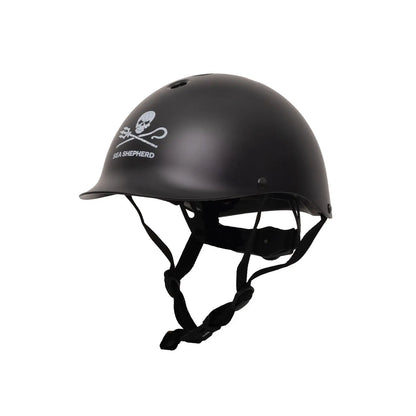 Dashel Kids Sea Shepherd cykelhjelm Jolly Roger Black - One size