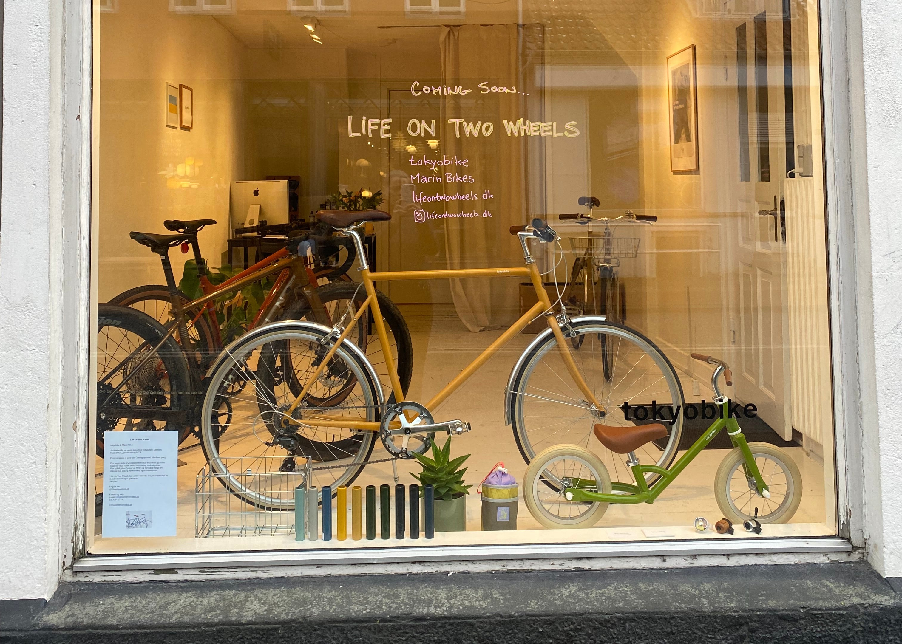 cykelbutik 8680 ry life on two wheels tokyobike marin bikes