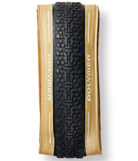Polymer Workshop x Panaracer Gravelking X1 R 700x40 (40-622) Black/Tanwall
